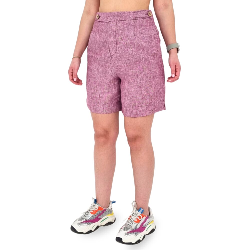 Pantallon Lino - JONILA SHORT B01 - Image 9