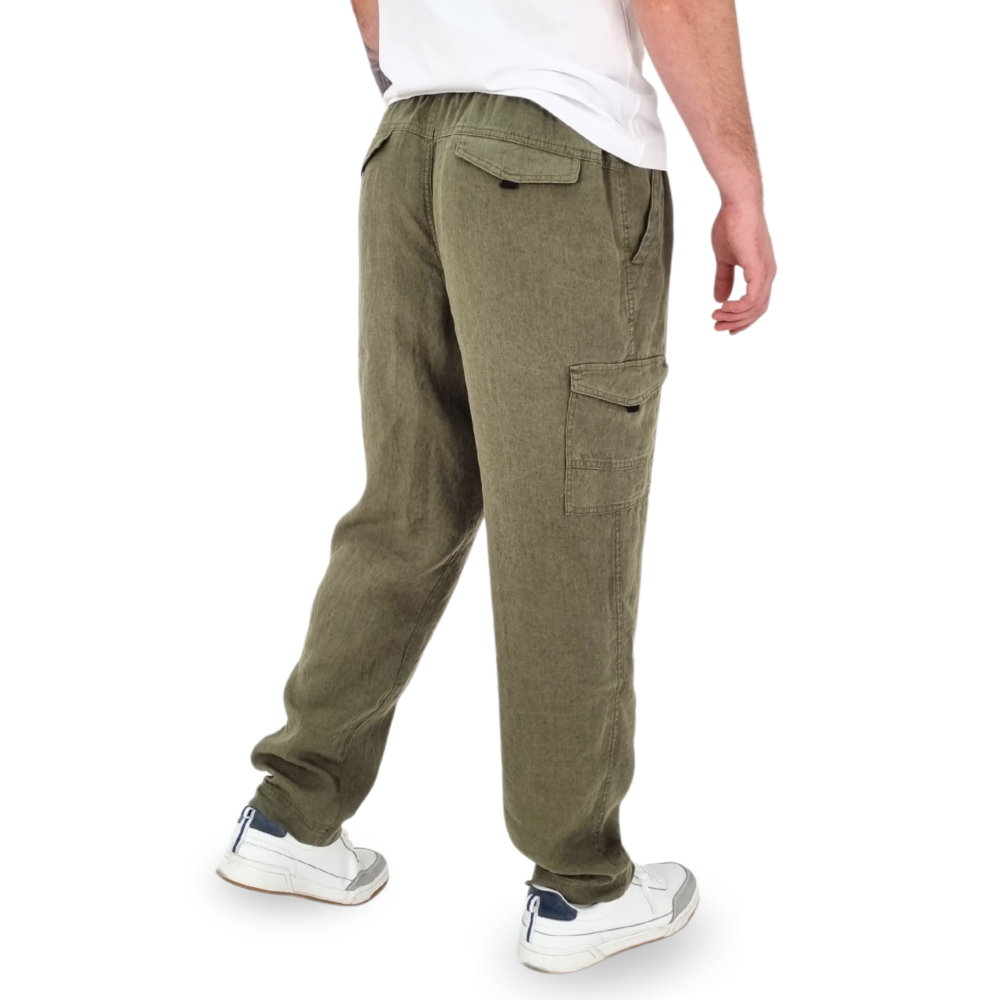 Linen Pants - MONTREAL B01 - Image 4