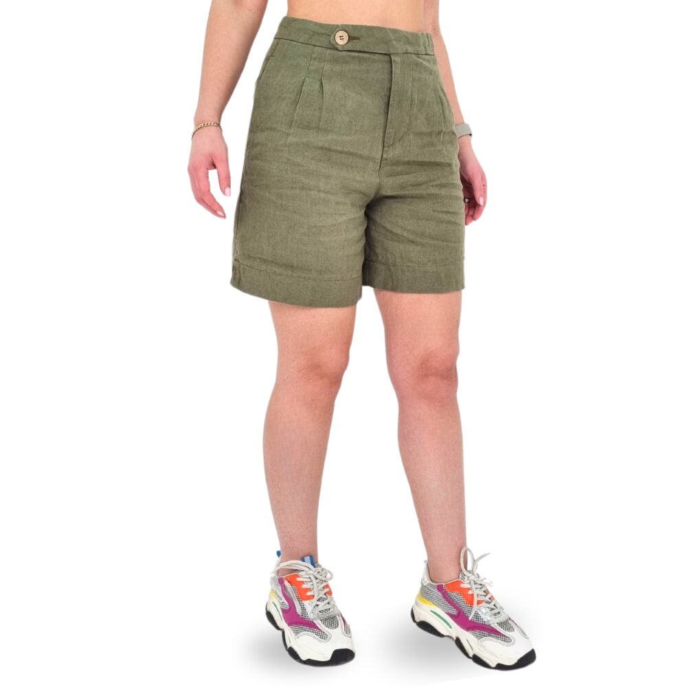 Pantallon Lino - JONILA SHORT B01 - Image 3