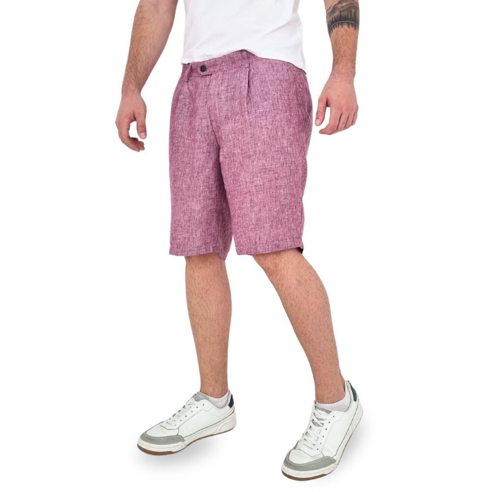 Pantaloni di Lino - TOMAS SHORT B01 - immagine 6