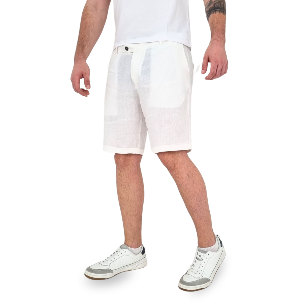 Pantallona Lino - ENKO SHORT B01 - Image 11