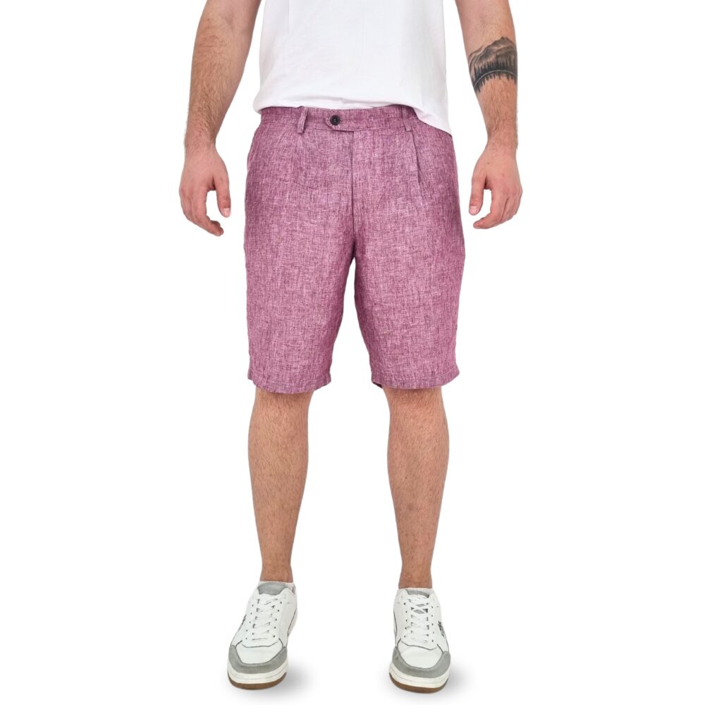 Pantaloni di Lino - TOMAS SHORT B01 - immagine 7