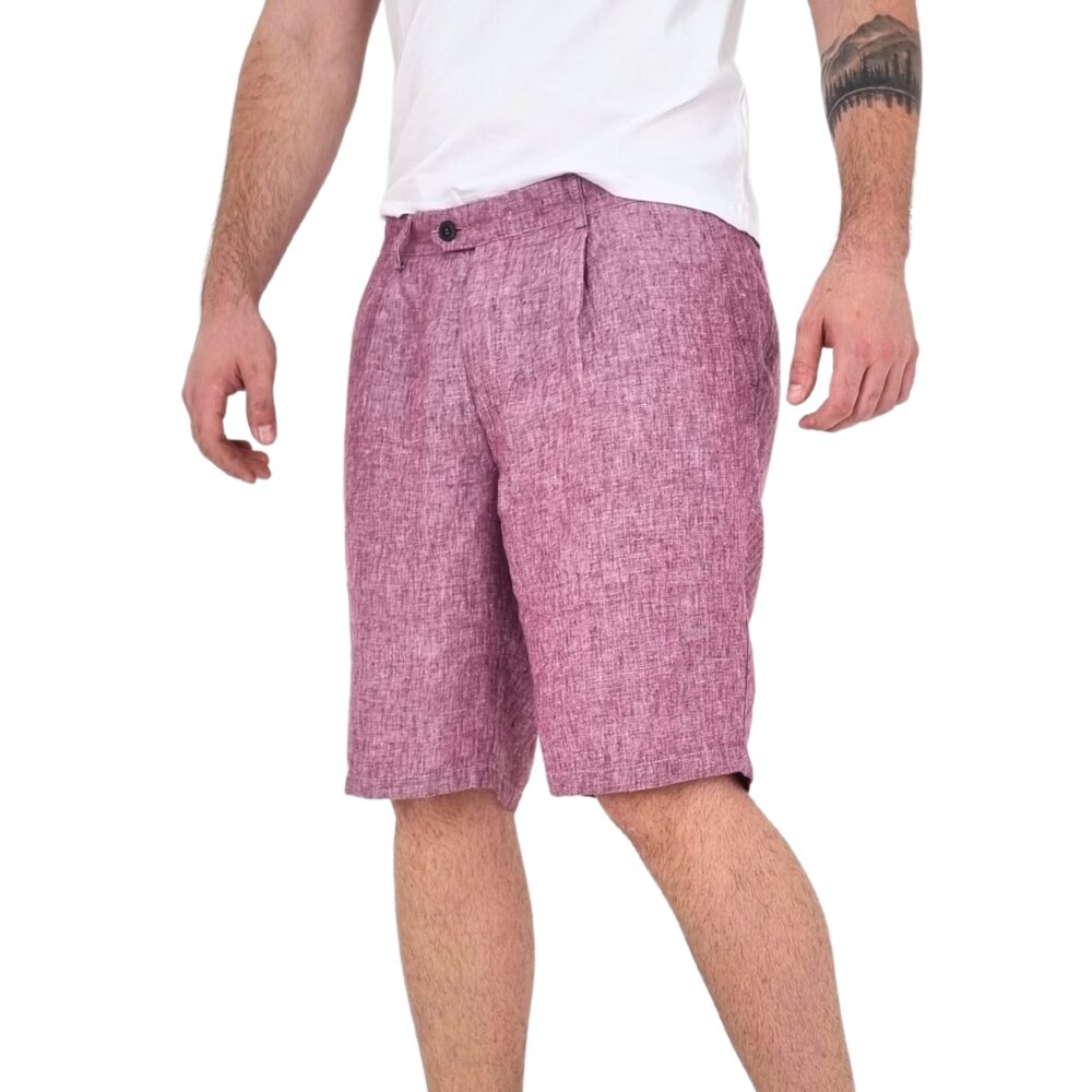 Pantaloni di Lino - TOMAS SHORT B01 - immagine 8