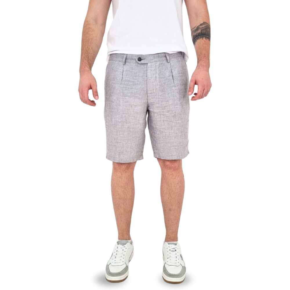 Pantaloni di Lino - TOMAS SHORT B01 - immagine 2