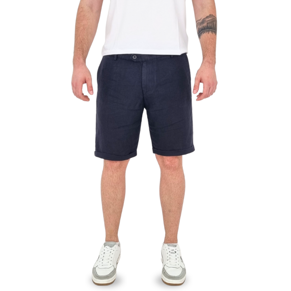Pantallona Lino - ENKO SHORT B01 - Image 7